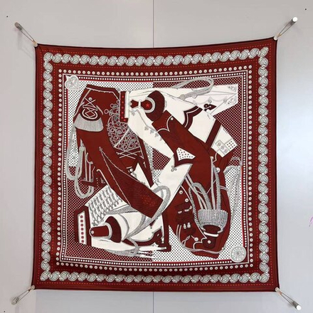 Платок Hermes 90х90 см