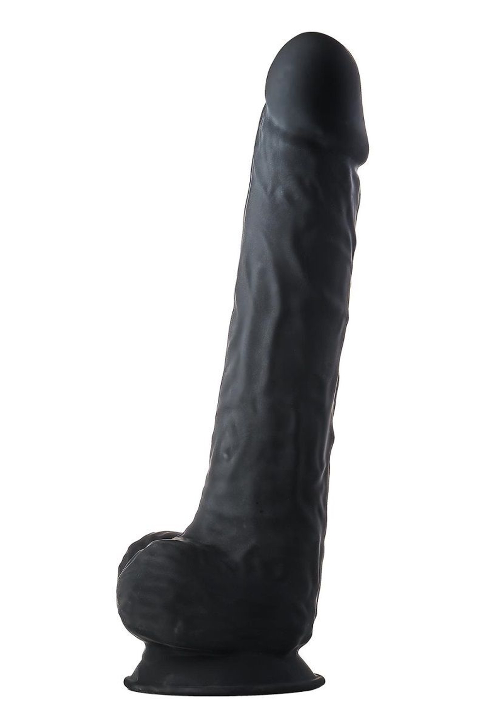 Черный фаллоимитатор-гигант XXL Dildo - 38 см.