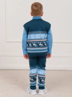 Жилет вязаный