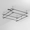 Шинопровод подвесной Arlight Art-Apriori-Quadrat-2-Rod-400-2000X2000 048550