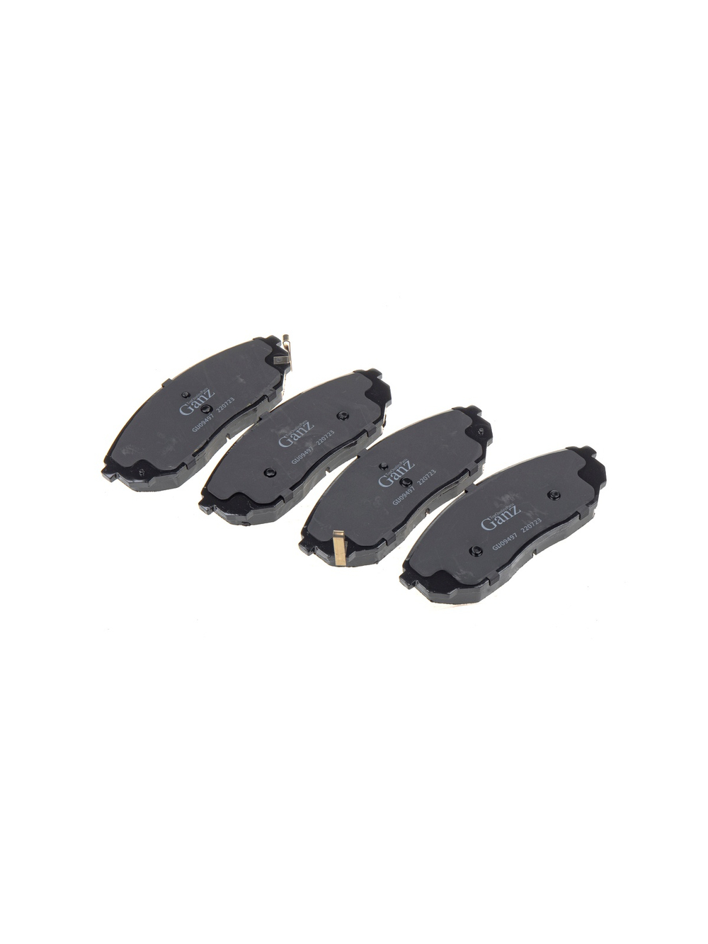 Колодки передние KIA Sorento 2.4/3.5L+CRDI 02-> GANZ GIJ09497