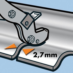 ножницы просечные EDMA NR3 для металлочерепицы 011355