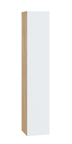 Шкаф настенный 168 Сканди, белый