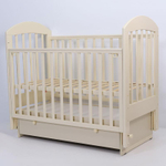 Кроватка детская Топотушки Дарина 6 маятник, слоновая кость