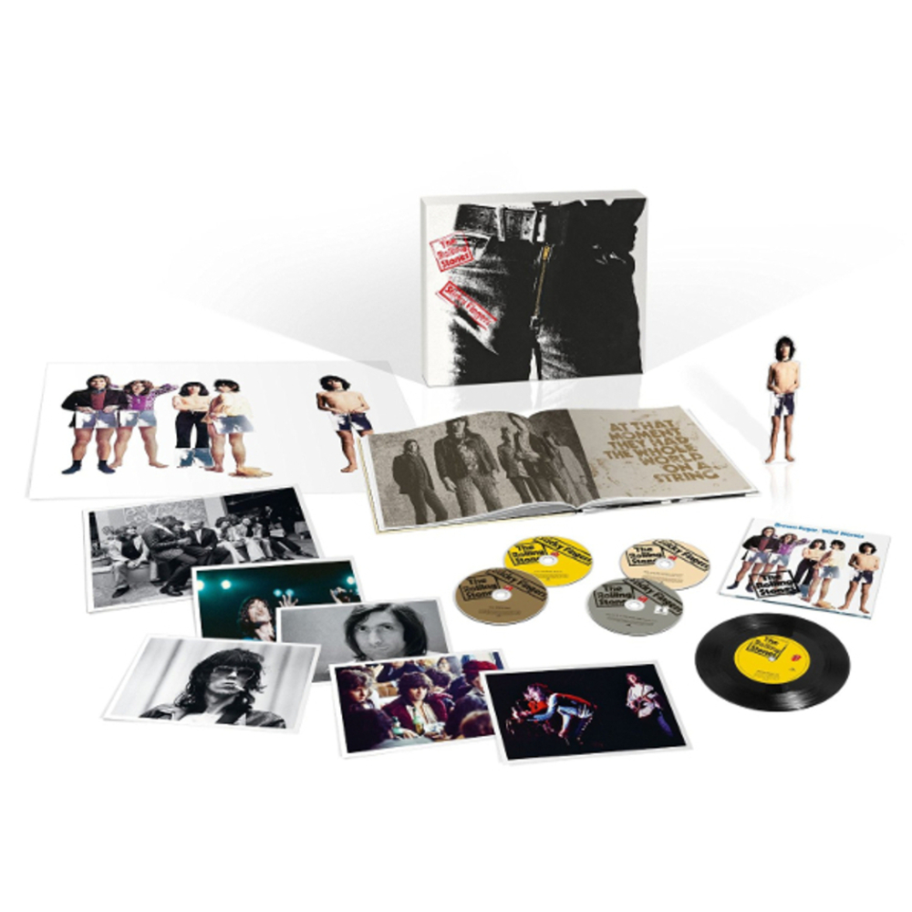 The Rolling Stones / Sticky Fingers (Super Deluxe Edition)(3CD+DVD+7" Vinyl Single)