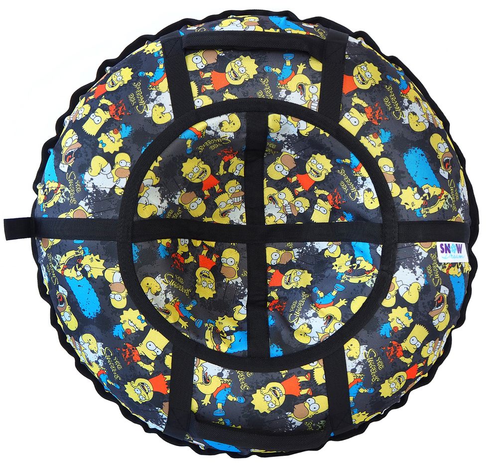 Тюбинг SnowDream Glamour S Симпсоны Black