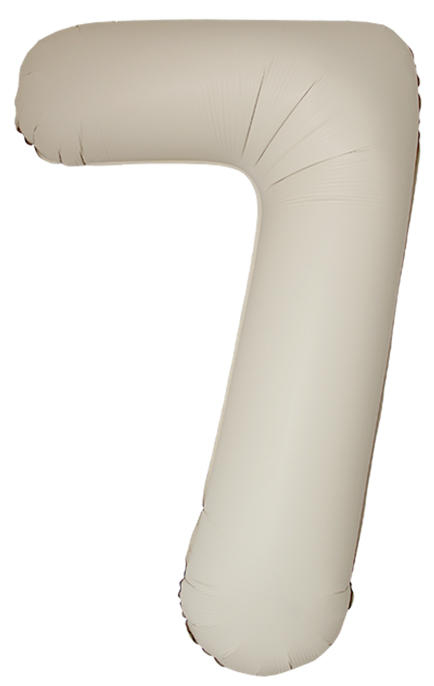 FM (40&#39;&#39;/102 см) Цифра, 7 Slim, Кремовый Латте, Матовый, 1 шт. в уп.