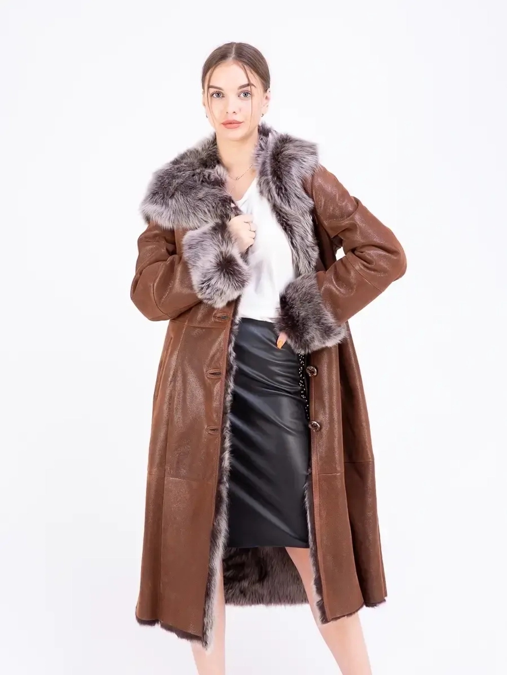 дубленка женская натуральная Турция