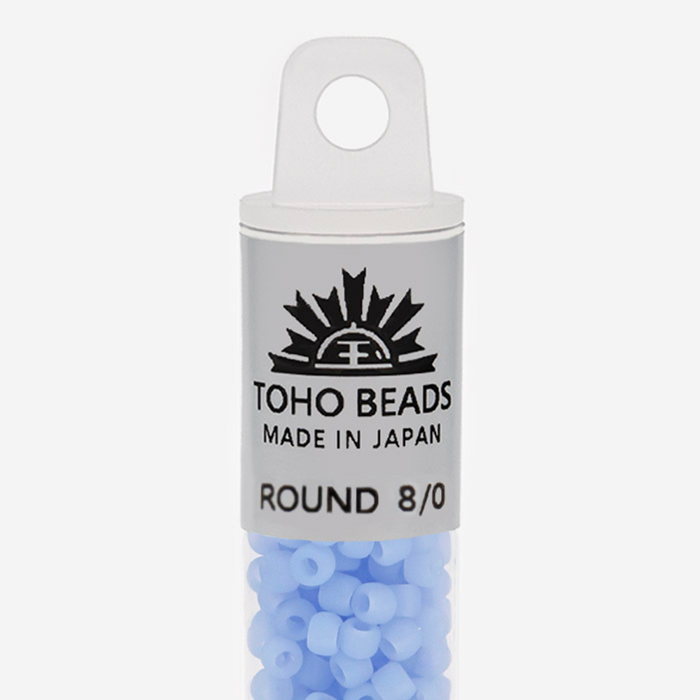 Японский бисер TOHO Round 8/0 (№146F), жемчужный матовый