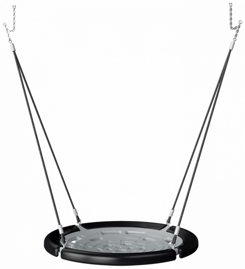 Сиденье для качелей «Гнездо» (цвет: серый), D=1,20 м для качелей H=2,5 м