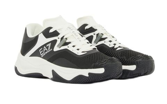 Мужские кроссовки теннисные EA7 Unisex Sneaker - black/white/laurel wreath