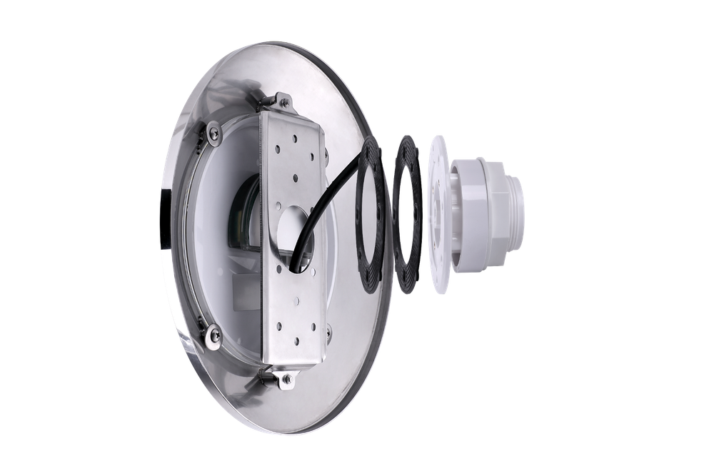 Прожектор светодиодный AquaViva HJ-WM-SS270FGV, 252led 18W RGB (AISI-316)