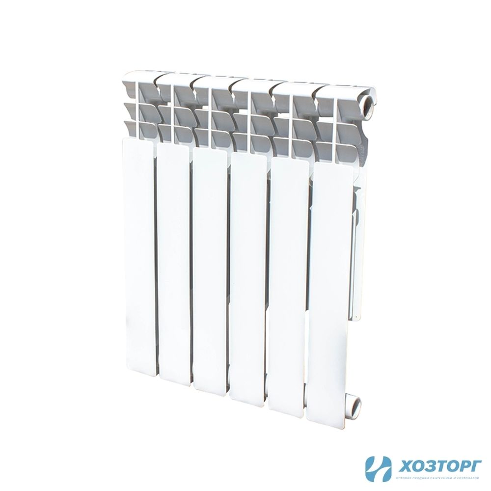 Радиатор алюминиевый  DAMENTO OPTIMA 500/80  6  секций