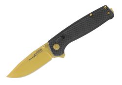Нож SOG TM1033 Terminus XR LTE Carbone Goldфотография - 1