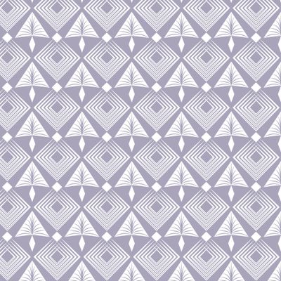 узор сиреневый  белый геометрический арт деко