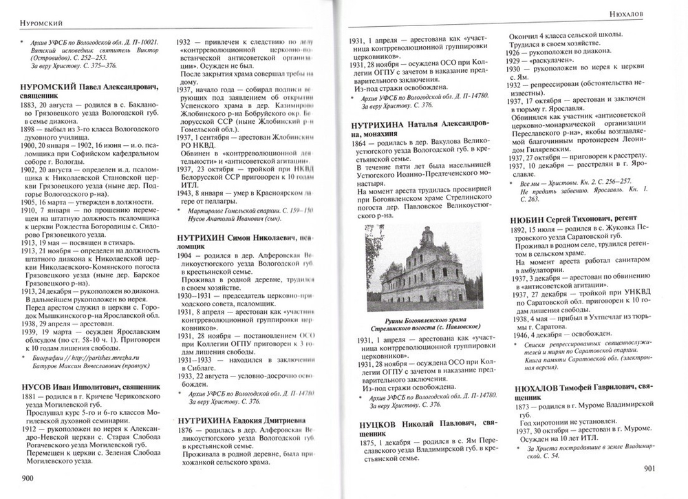 За Христа пострадавшие. Гонения на РПЦ 1917-1956. Книга одиннадцатая (Н)