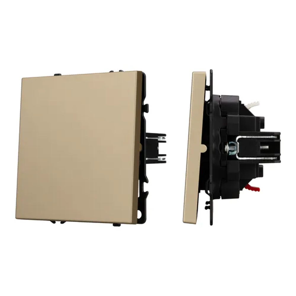 Механизм звонкового выключателя SWT-NOBE-MKR1-SFPL-L-GD (230V, 10A) (Arlight, -) 054271