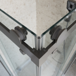 Душевой уголок 120х90см BelBagno MARINO-2-AH-2-120/90-C-GM профиль оружейная сталь, стекло прозрачное