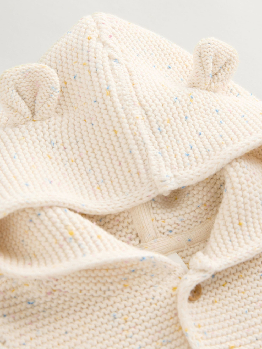 Кардиган с капюшоном для малышей Next E12-477, Светло-бежевый