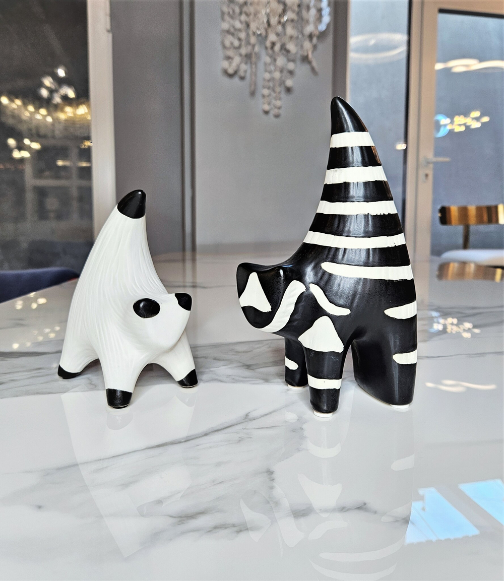 Статуэтка Hand Painted Cat ornament-A