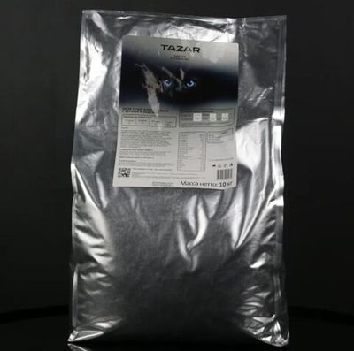 Сухой корм для котят TAZAR с курицей и индейкой, Пакет 10 кг