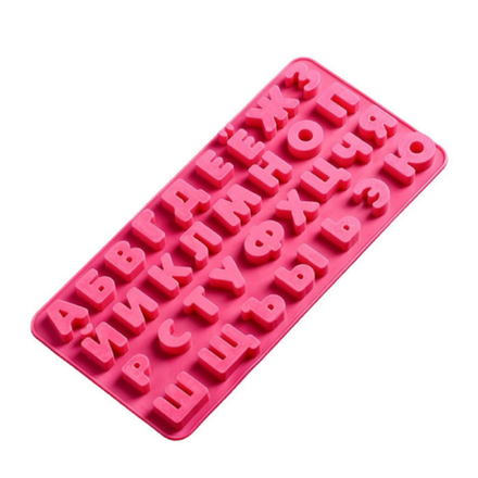 Форма силиконовая алфавит