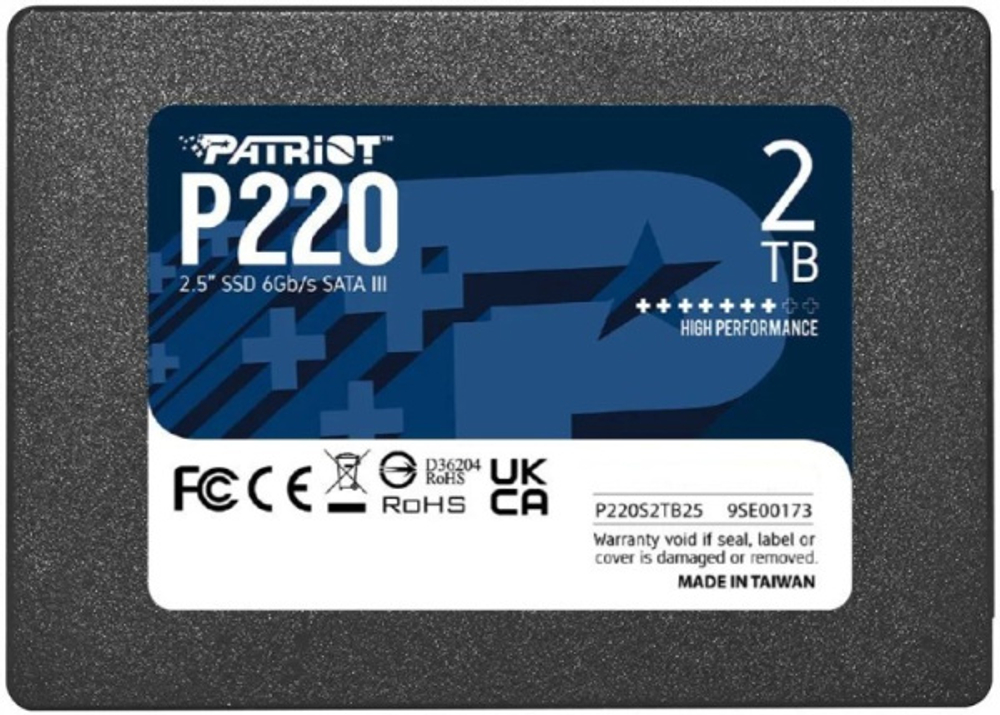 Накопитель SSD 2.5'' Patriot Memory P220S2TB25 2000 ГБ