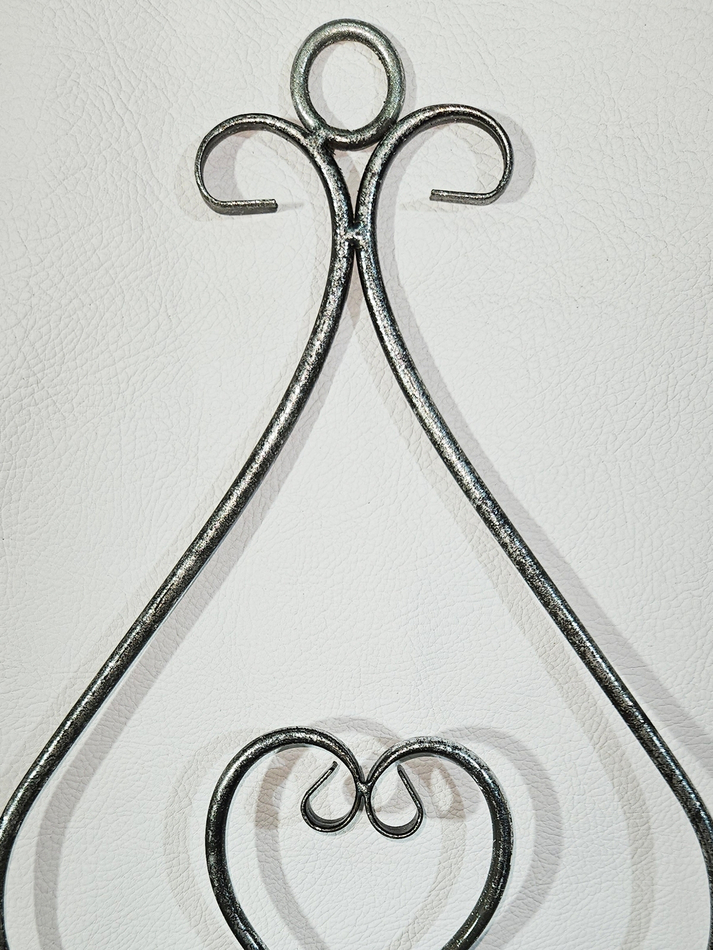 Подвесное кашпо Антик из металла для цветов