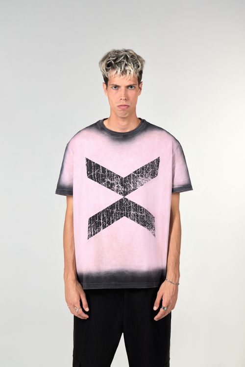 Футболка ФК 10 Sun Faded розовая