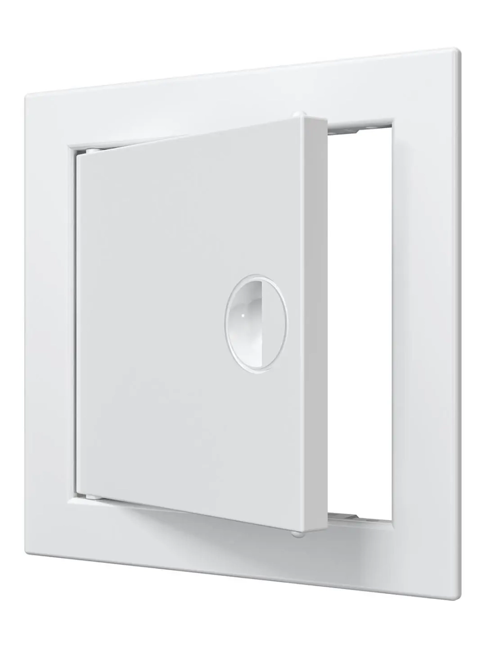 Люк-дверца пластиковый с ручкой Evecs 150x150
