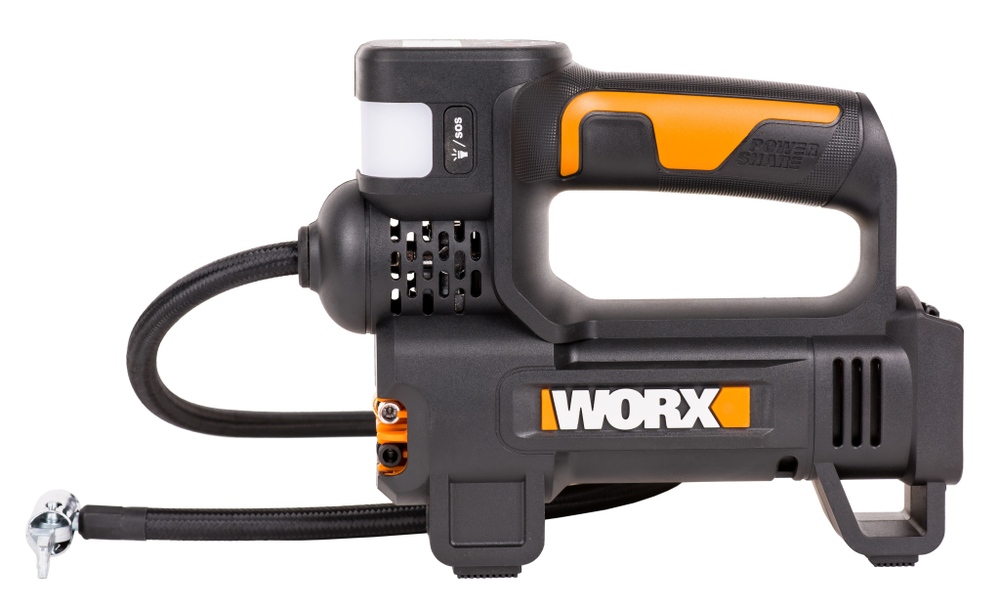 Насос аккумуляторный с фонарем WORX WX092.9 20В