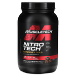 MuscleTech, Nitro Tech, 100% Whey Gold, сывороточный протеин, со вкусом двойного шоколада, 910 г (2,01 фунта)