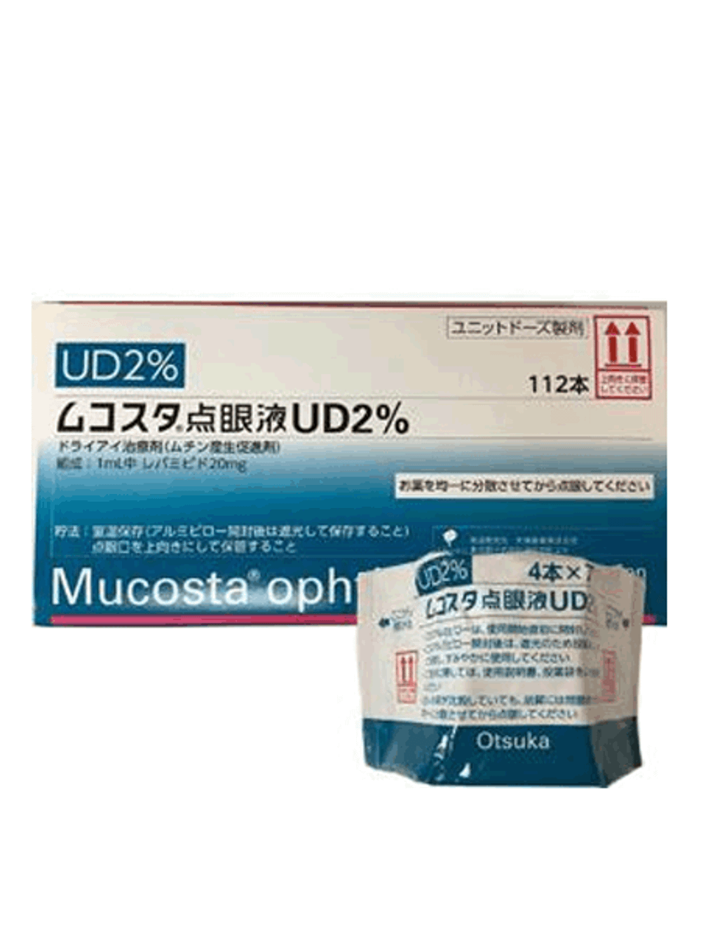 Мукоста UD2% суспензия для офтальмологического применения