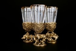 Набор рюмок-лафитников "Русский Лес"