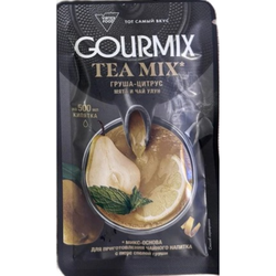 Основа для приготовления чайного напитка Gourmix груша-цитрус,мята и чай улун 100 гр