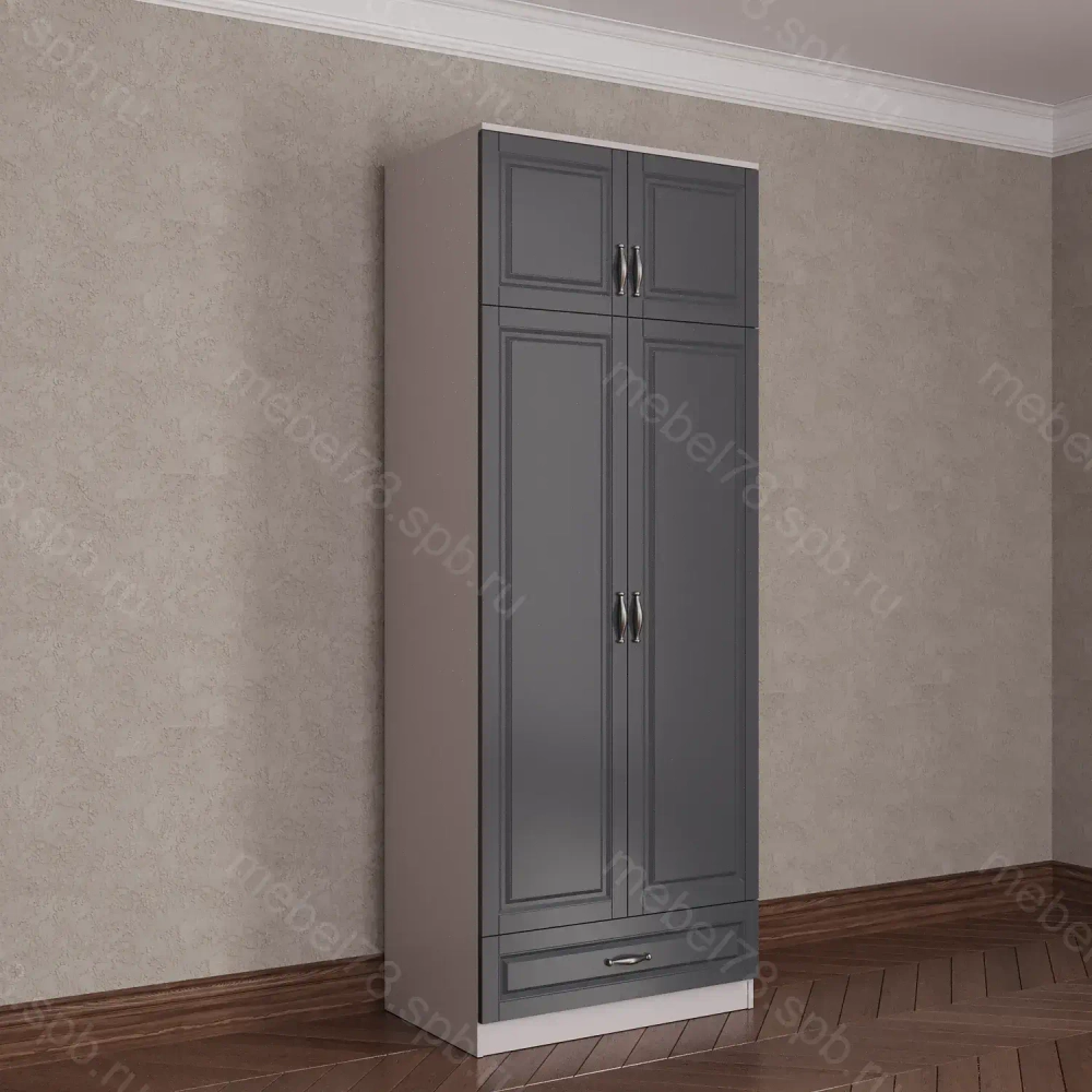 Шкаф распашной с антресолью 2/3 (мадес)