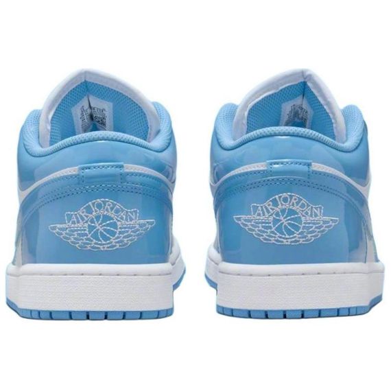 Jordan Air Jordan 1 Винтажные баскетбольные кроссовки Low Top Синий Унисекс