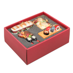 Набор ёлочных украшений christmas feast из коллекции new year essential, 4 шт.