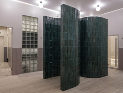 Стеклоблок бесцветный инка Vitrablok 19х19х8