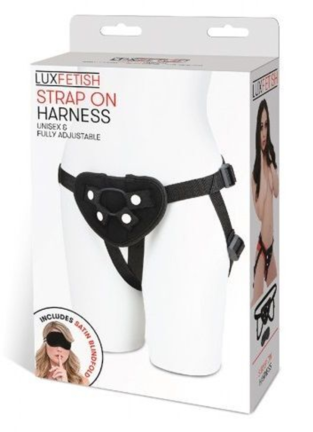 Трусики для страпона Lux Fetish LF1337 с кармашком для вибропули