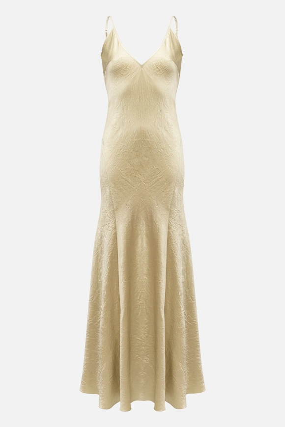 Комбинация из жатого атласа