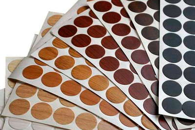 Заглушка липкая №17 жёлтая d=14мм (пластина = 50 шт)