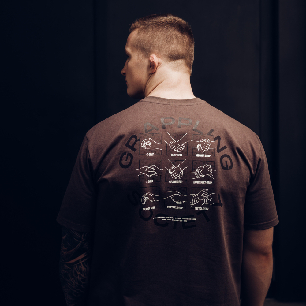 Футболка Ground Game Grappling Society Oversize