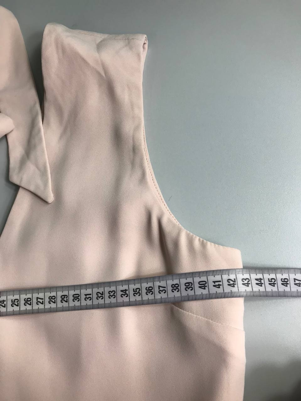 Комбинезон Topshop пудрового цвета, маркировка 38, визуально на 44 размер