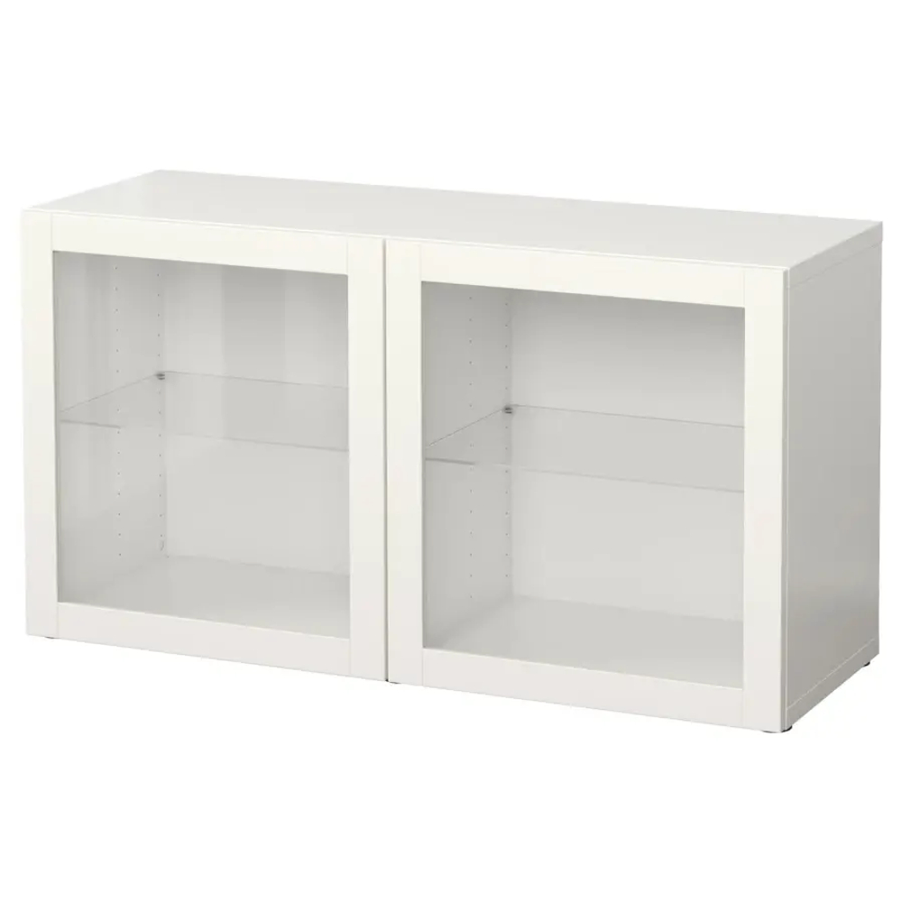 Шкаф - IKEA BESTÅ/BESTA, 120x40x64 см, белый, Бесто ИКЕА