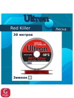 Монофильная леска для рыбалки ULTRON Red Killer