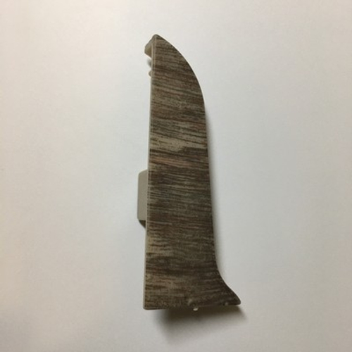 Заглушка левая к плинтусу "LIDER-62" 457 Дуб традиционный