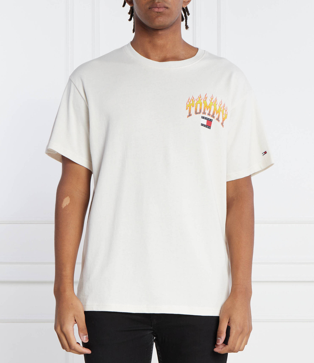 Футболка Tommy Jeans - экрю(DM0DM17739)