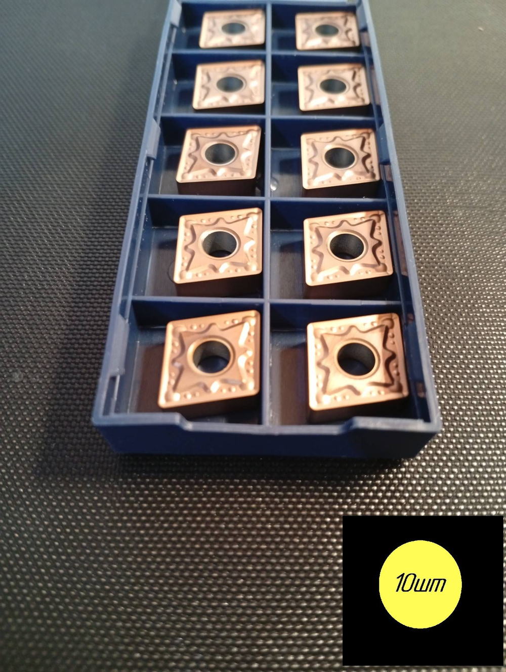 Пластина токарная CNMG120404-TM TP9125B