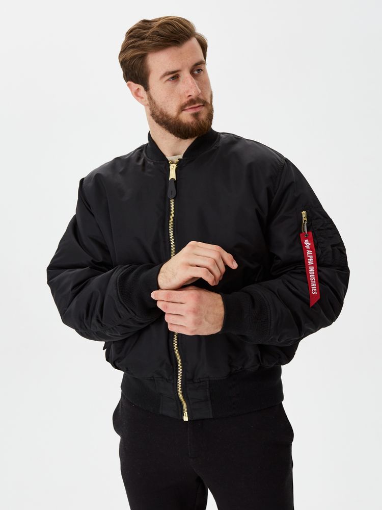 Куртка бомбер Alpha Industries MA-1 Black